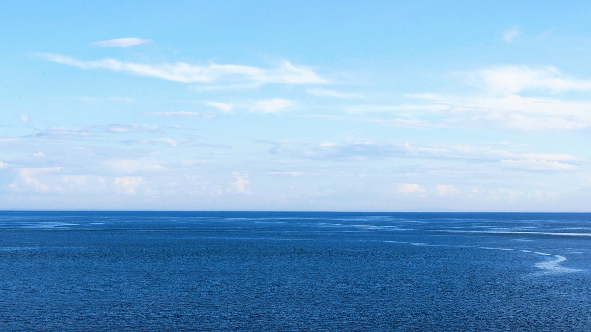 The St. Lawrence between Matane and Baie-Comeau